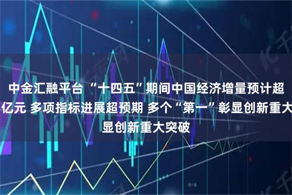 中金汇融平台 “十四五”期间中国经济增量预计超35万亿元 多项指标进展超预期 多个“第一”彰显创新重大突破